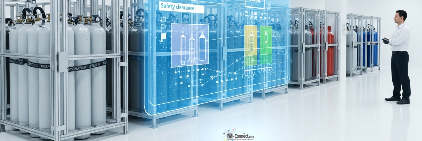 Lagerregeln für Gasflaschen